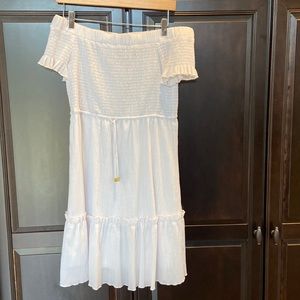 Michael Kors strapless dress